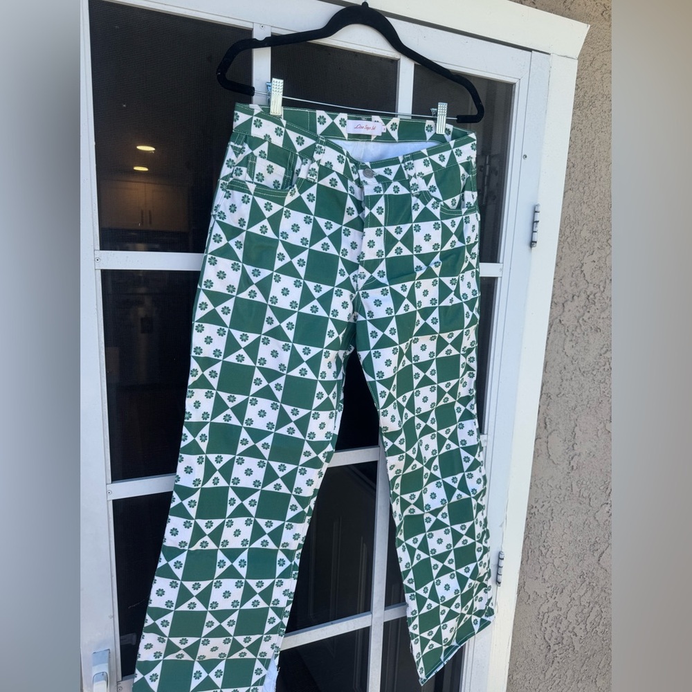Lisa Says Gah Retro Ellis Wide Leg Floral Jean
